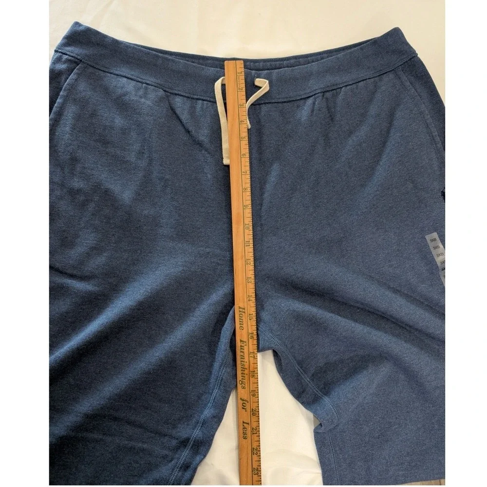 Polo Ralph Lauren Sweatpants Mens 3XB Blue Heather Fleece Drawstring Big & Tall